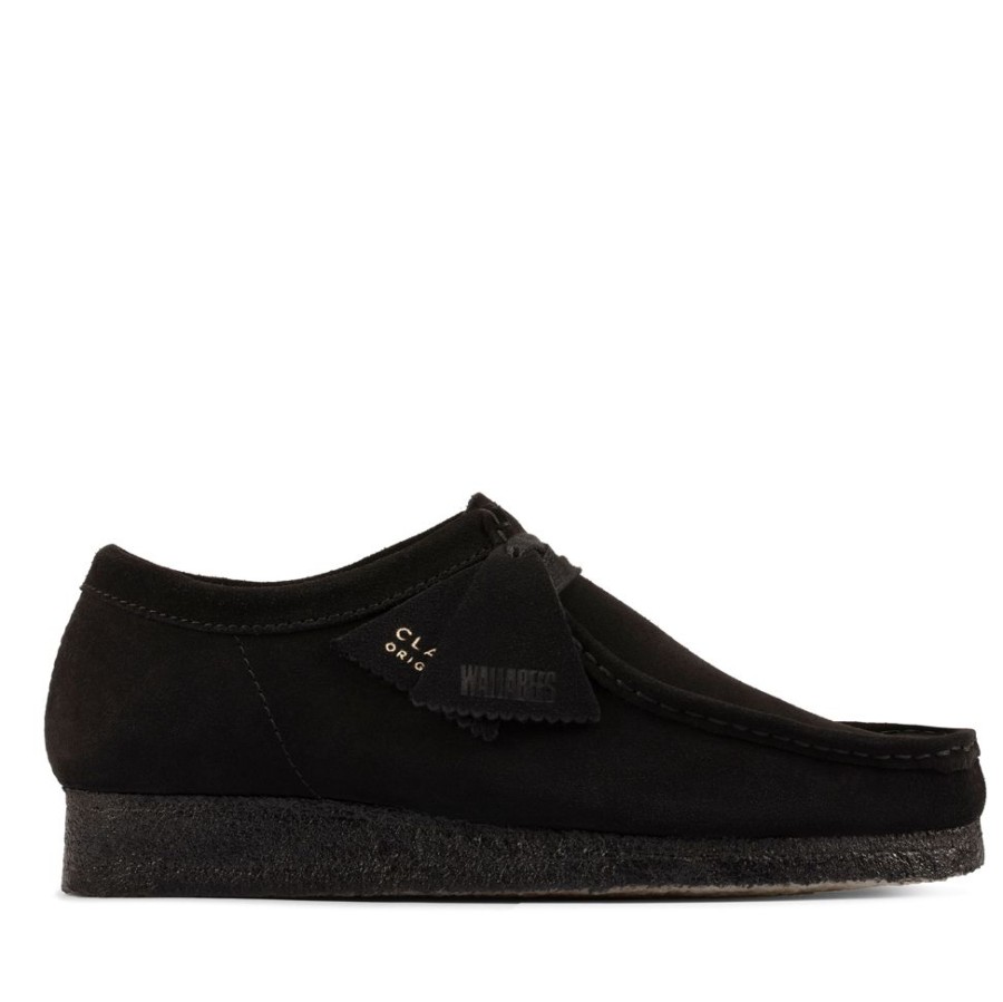 Fodtoj CLARKS ORIGINALS | Clarks Originals Wallabee Black Suede