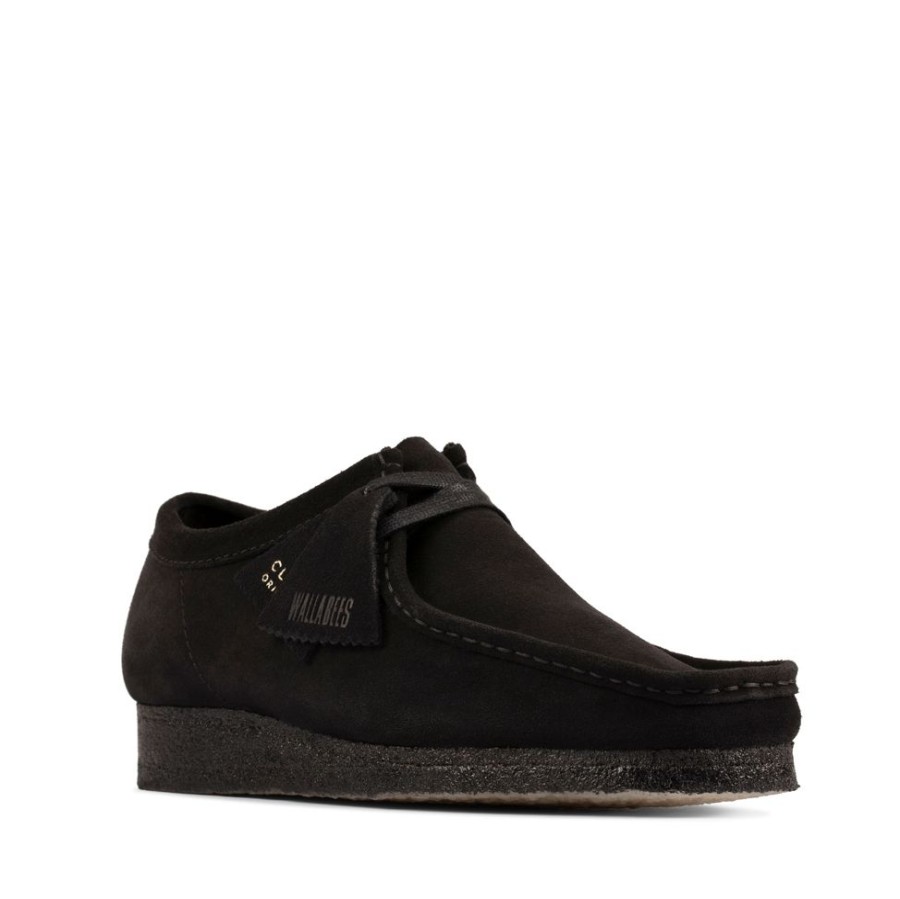 Fodtoj CLARKS ORIGINALS | Clarks Originals Wallabee Black Suede