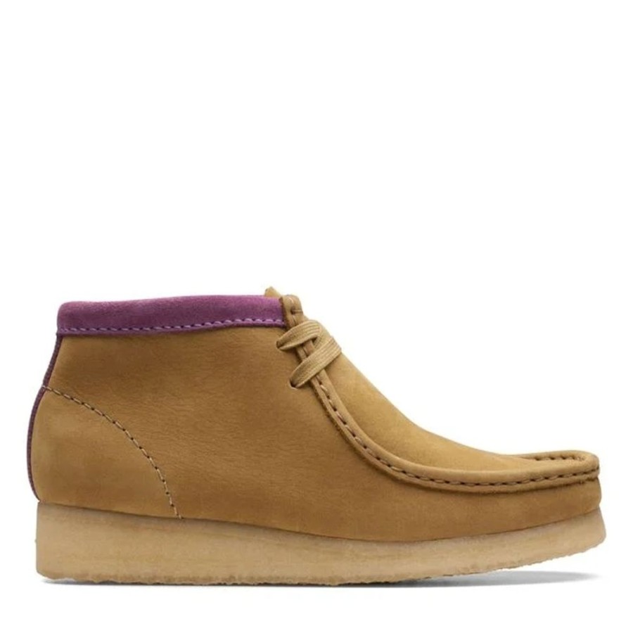 Fodtoj CLARKS ORIGINALS | Clarks Originals Wallabee Boot Oakmoss Combi