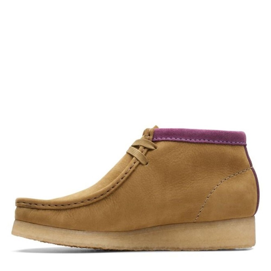 Fodtoj CLARKS ORIGINALS | Clarks Originals Wallabee Boot Oakmoss Combi