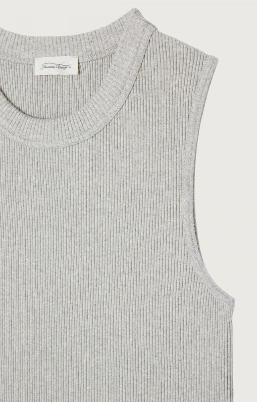 Toj American Vintage | American Vintage Piwik Tank Top Heather Grey