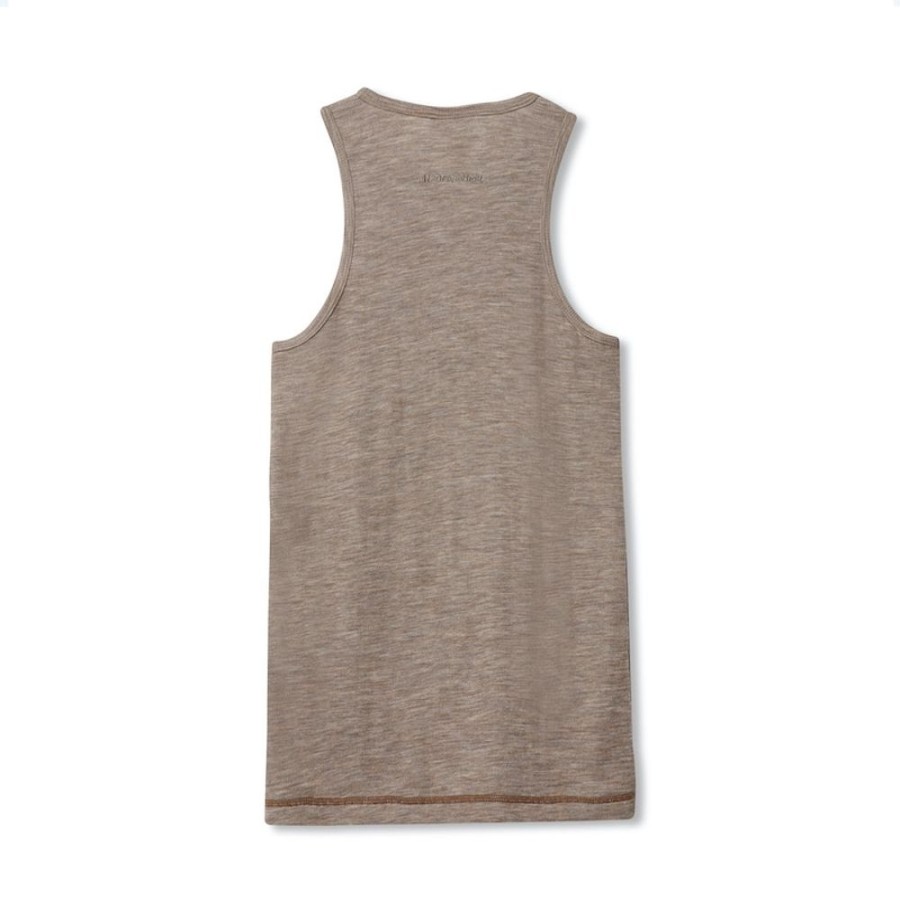 Toj H2O Fagerholt | H2O Fagerholt That Comfy Tank Top Walnut Melange