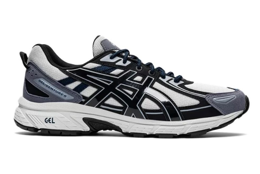 Fodtoj ASICS | Asics Gel-Venture 6 Glaciere Grey/Black