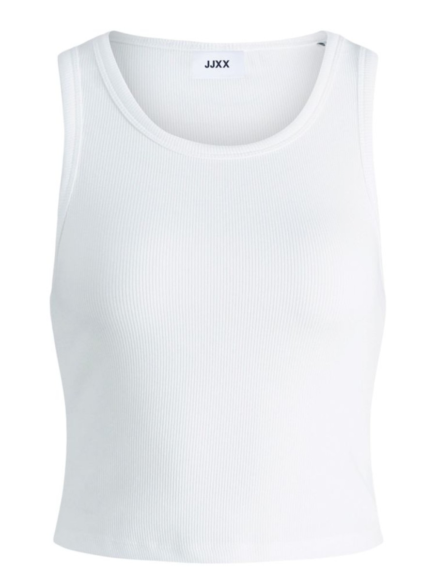 Toj JJXX | Jjxx Jxfallon Sl Rib Tank Top Noos Bright White