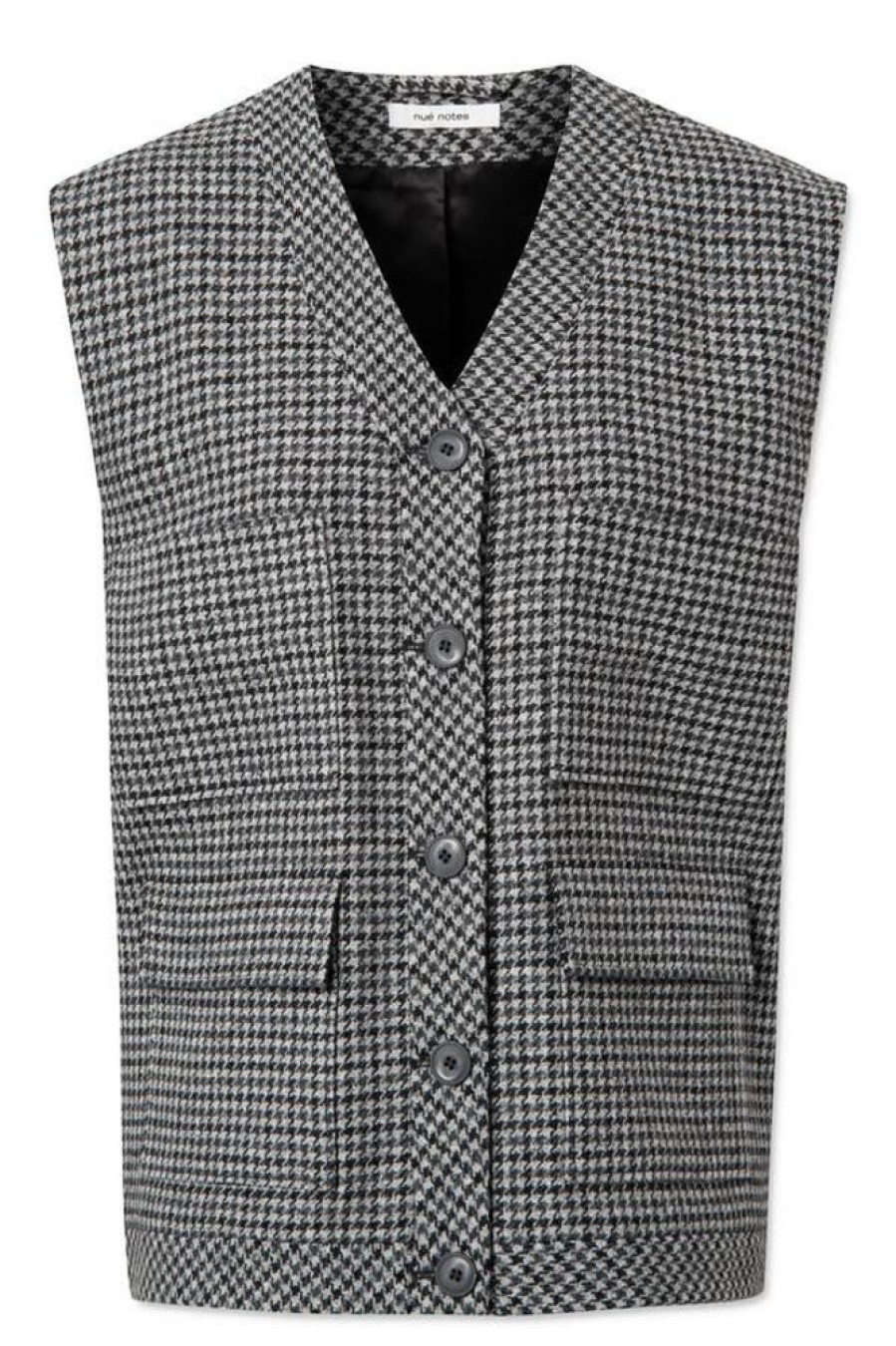 Toj nué notes | Nue Notes Milo Waistcoat Dark Grey