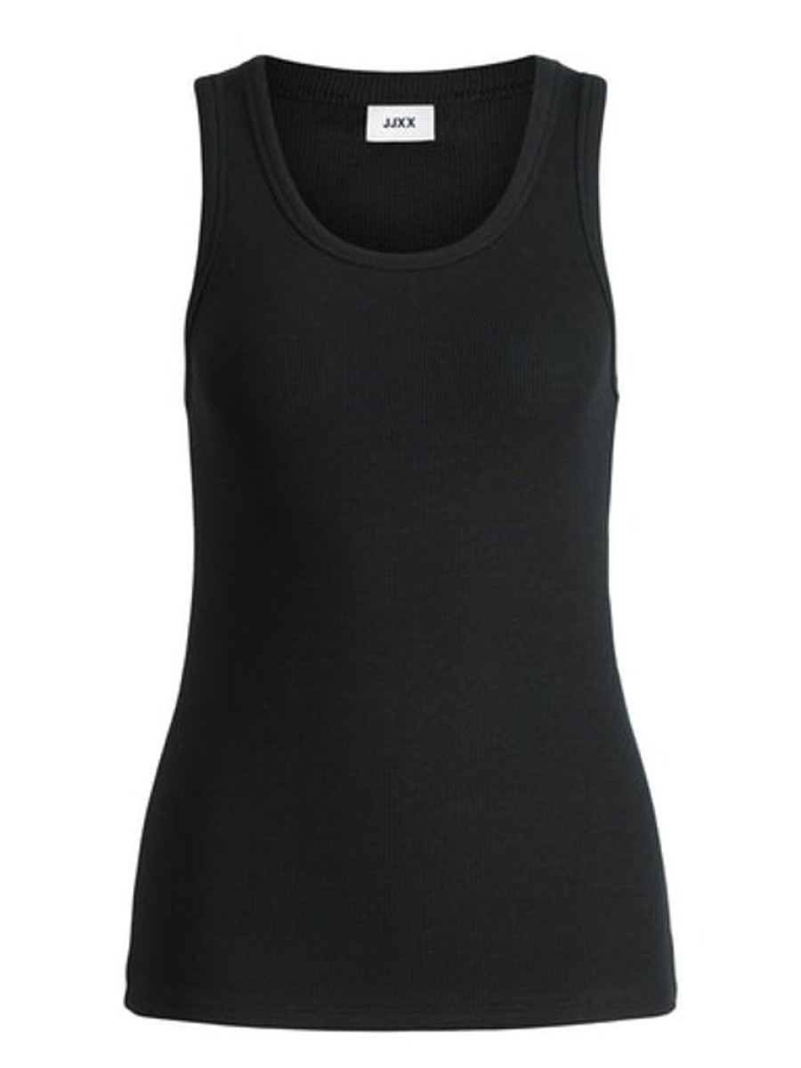 Toj JJXX | Jjxx Jxflora Sl Rib Tank Top Black