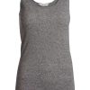 Toj GAI+LISVA | Gai+Lisva Coco Wool Top Light Grey Melange