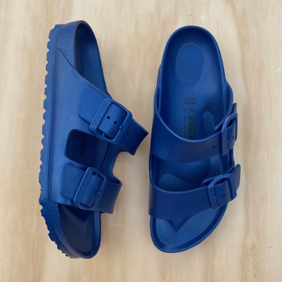 Fodtoj BIRKENSTOCK | Birkenstock Arizona Eva Sandaler Navy