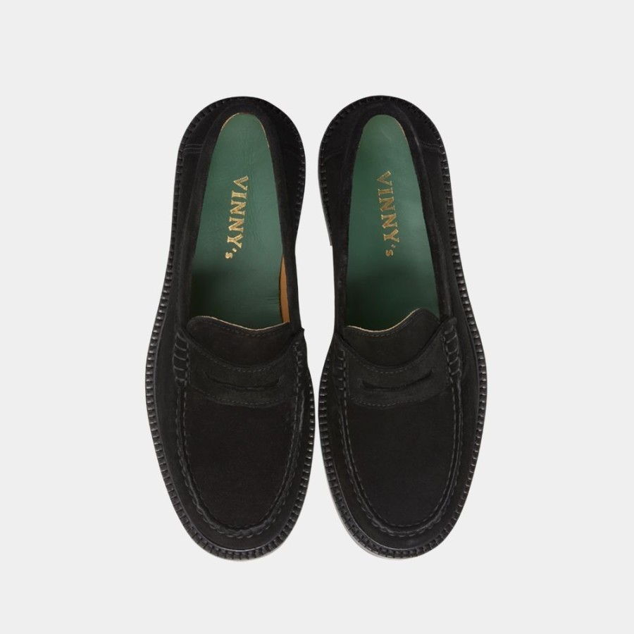 Fodtoj VINNY'S | Vinny'S Yardee Mocassin Loafer Black