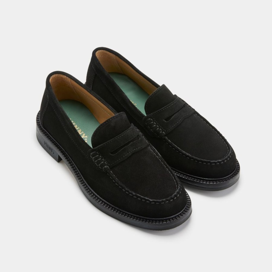 Fodtoj VINNY'S | Vinny'S Yardee Mocassin Loafer Black