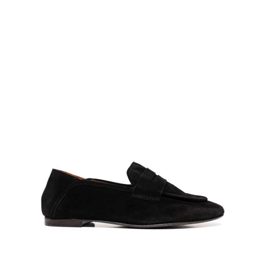 Fodtoj anonymous | Anonymous Lindsay Loafers Calf Suede Black