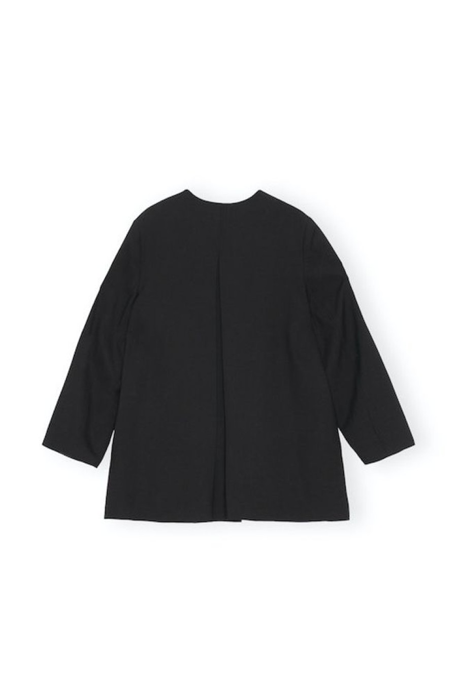 Toj GANNI | Ganni F7755 Oversize Blazer Black