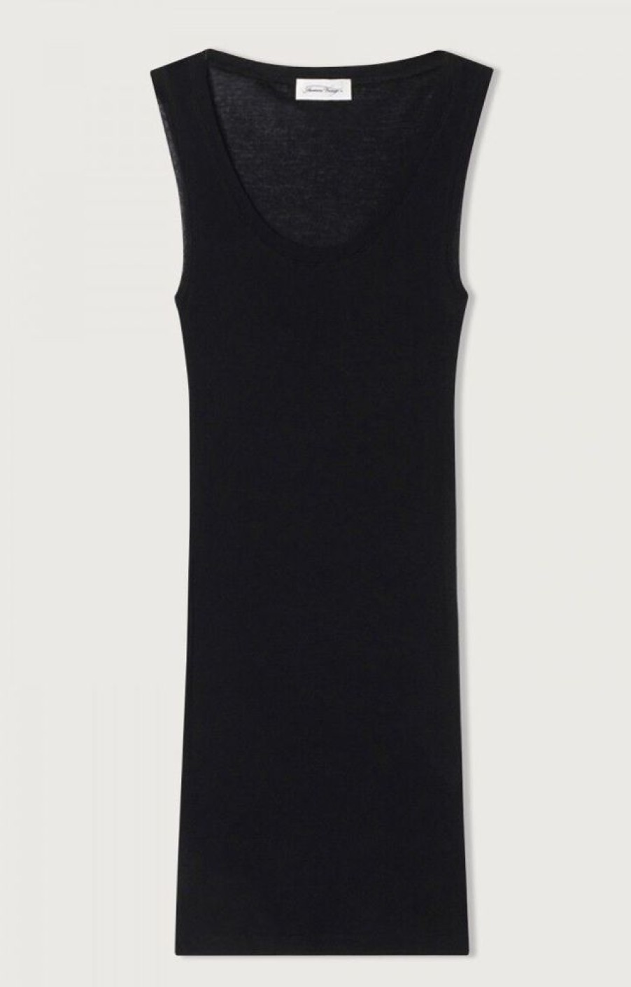 Toj American Vintage | American Vintage Mas00 Tank Top Black