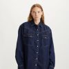 Toj LEVI´S® | Levi´S® Dorsey Xl Western Shirt Indigo Rinse Blue