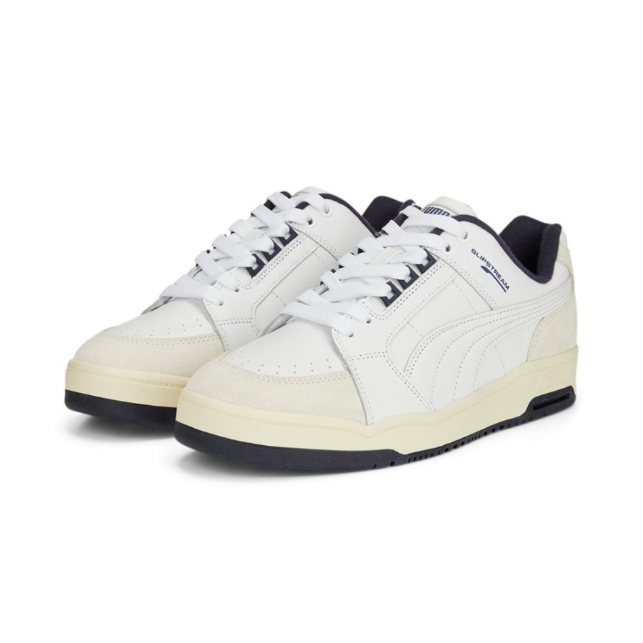 Fodtoj Puma | Puma Slipstream Lo Retro White-New Navy