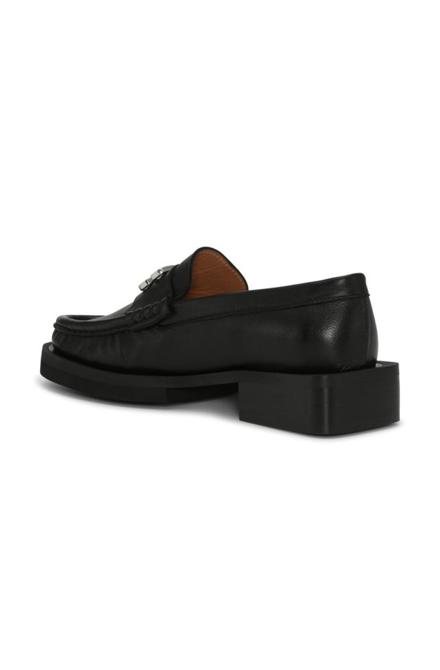 Fodtoj GANNI | Ganni S2124 Logo Loafer Black