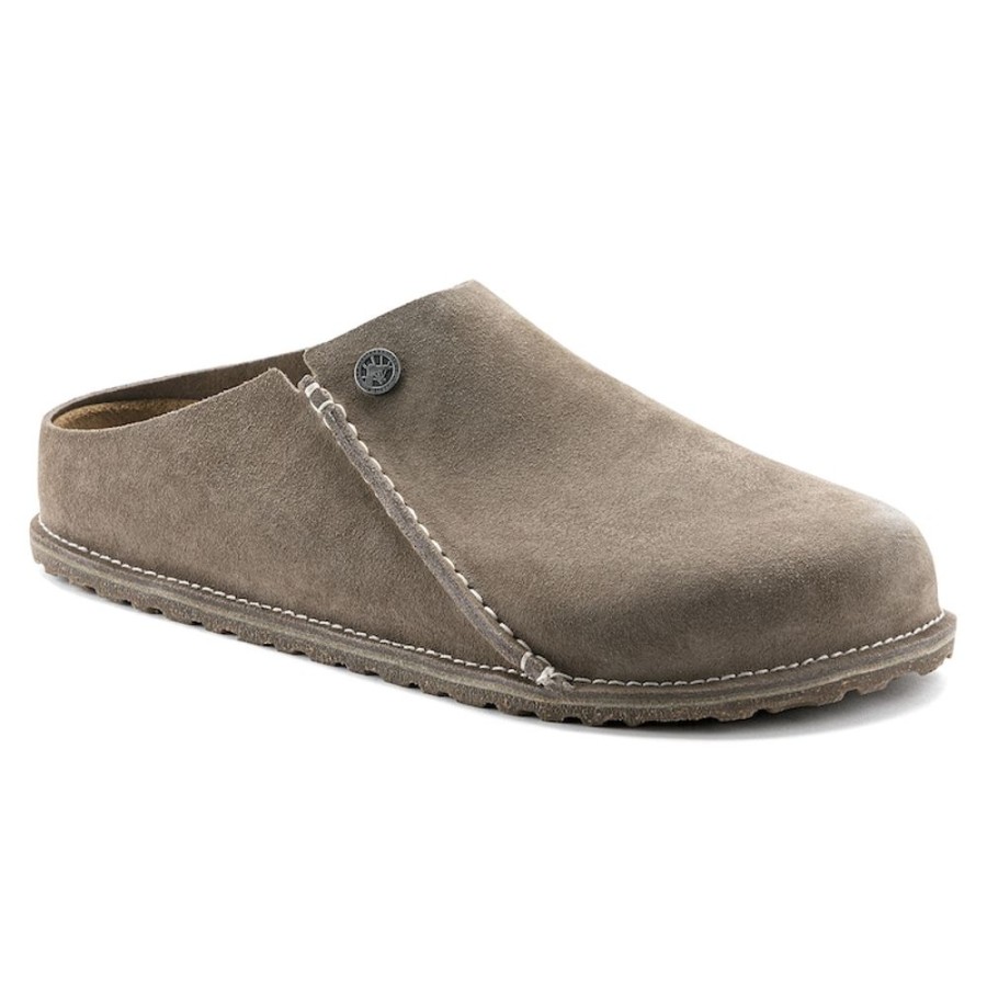 Fodtoj BIRKENSTOCK | Birkenstock Zermatt Premium Suede Narrow Gray Taupe