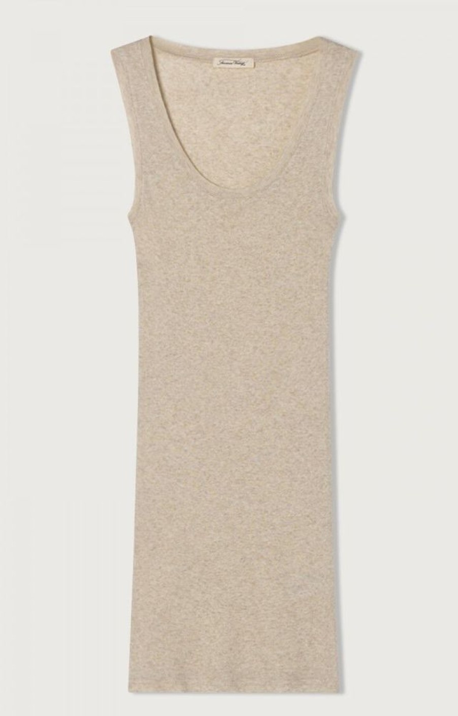 Toj American Vintage | American Vintage Mas00 Tank Top Creme Melange