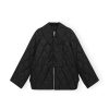 Toj GANNI | Ganni F9065 Quilt Jacket Black