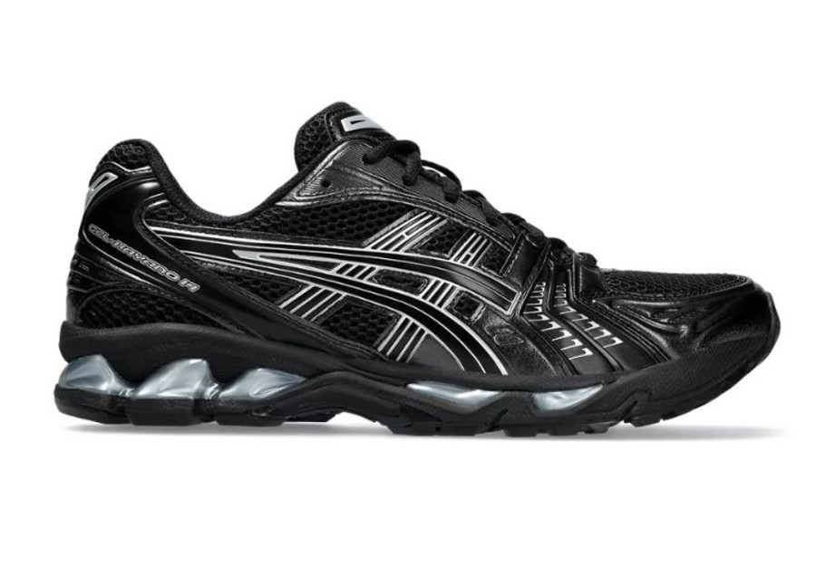 Fodtoj ASICS | Asics Gel Kayano 14 Unisex Sneakers Black/Pure Silver