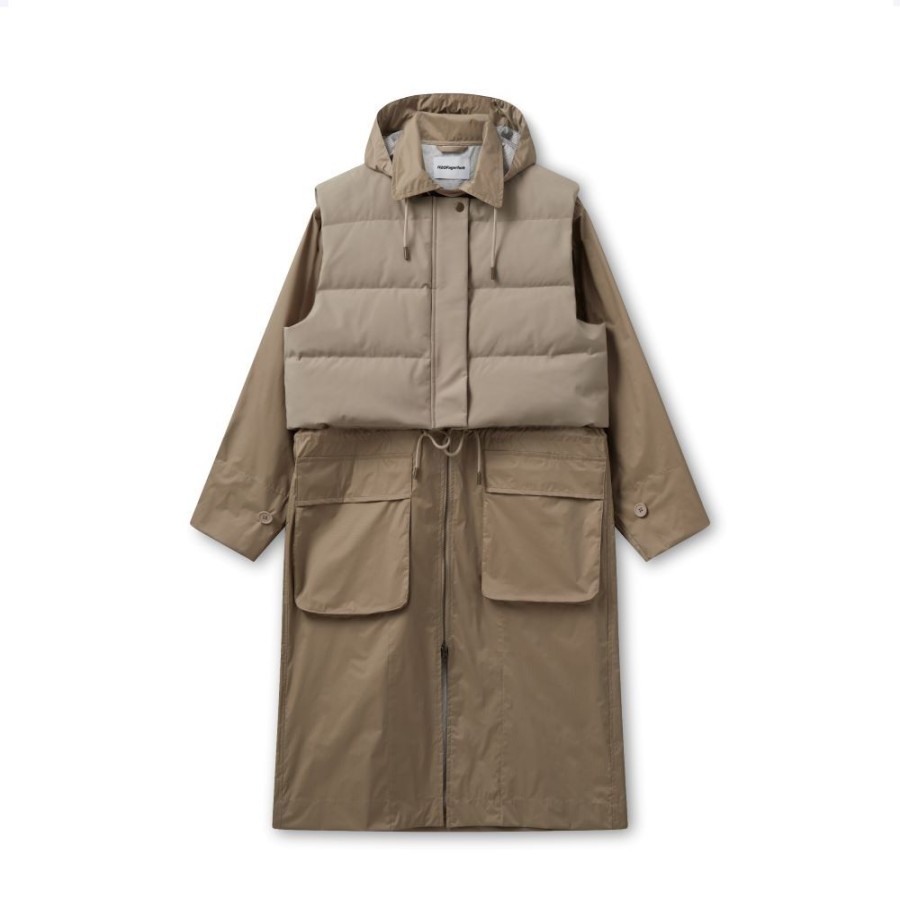 Toj H2O Fagerholt | H2O Fagerholt Magic Rain Jacket Creamy Grey