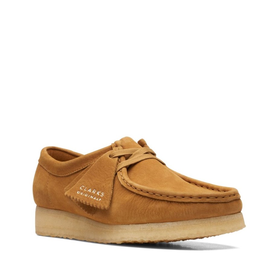 Fodtoj CLARKS ORIGINALS | Clarks Originals Wallabee Oakmoss Nubuck