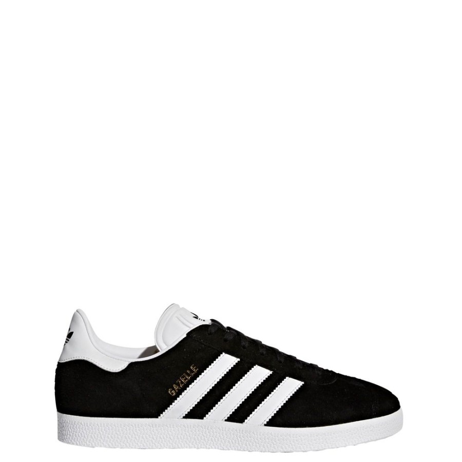 Fodtoj Adidas Originals | Adidas Originals Gazelle Black/White/Gold