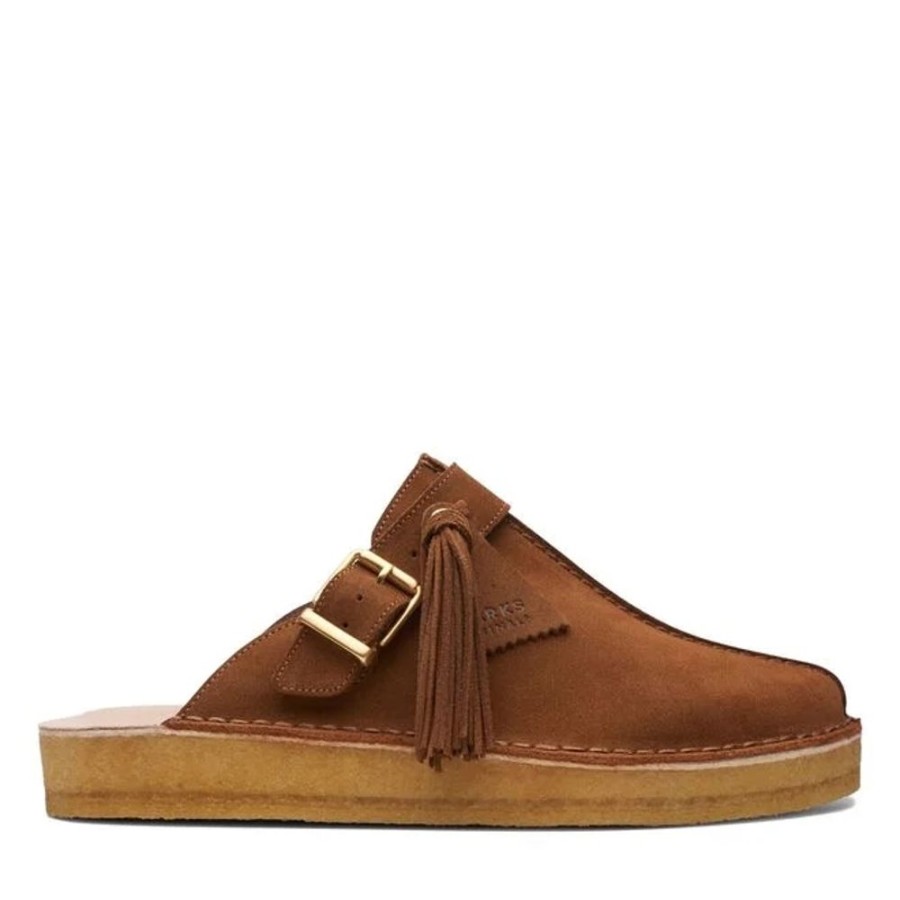 Fodtoj CLARKS ORIGINALS | Clarks Originals Trek Mule Caramel Suede