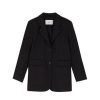 Toj SKALL STUDIO | Skall Studio Joan Blazer Black Brown Check