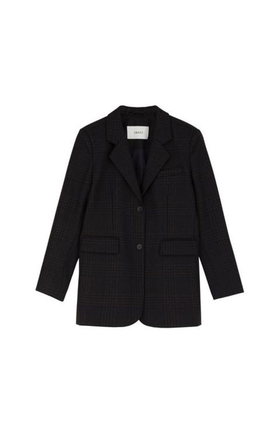 Toj SKALL STUDIO | Skall Studio Joan Blazer Black Brown Check