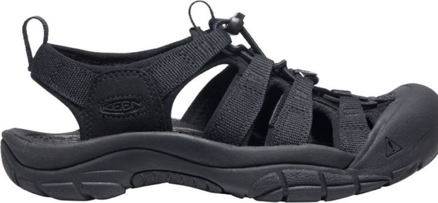 Fodtoj KEEN | Keen Newport H2 Sandaler Triple Black