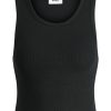 Toj JJXX | Jjxx Jxfallon Sl Rib Tank Top Noos Black