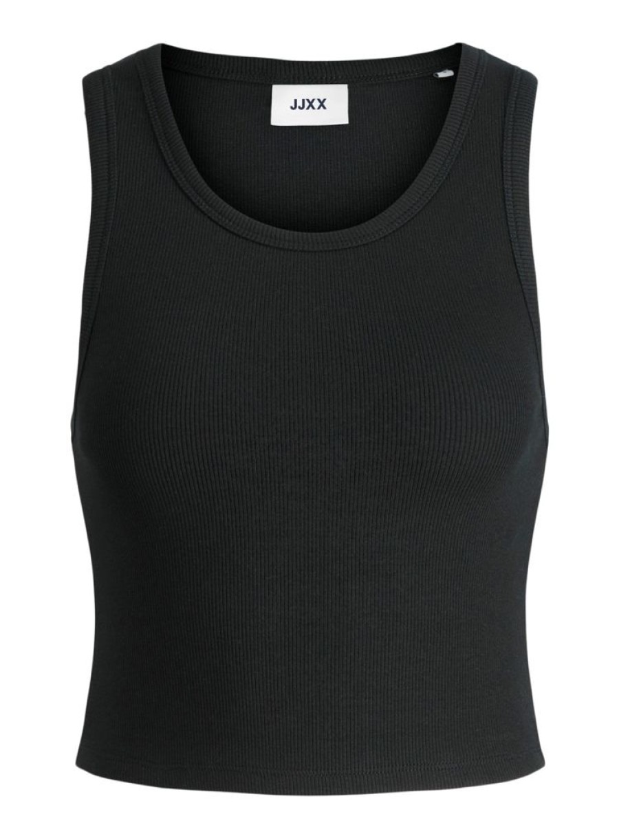 Toj JJXX | Jjxx Jxfallon Sl Rib Tank Top Noos Black