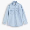 Toj LEVI´S® | Levi´S® Dorsey Xl Western Shirt Indigo Stonewash Blue